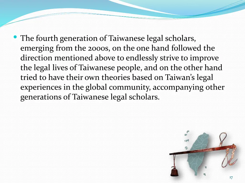 the fourth generation of taiwanese legal scholars