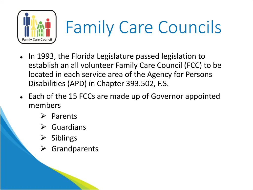 family care councils
