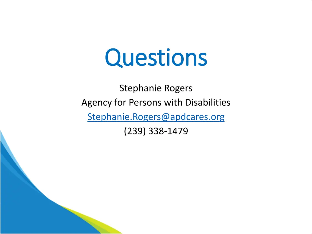 questions questions