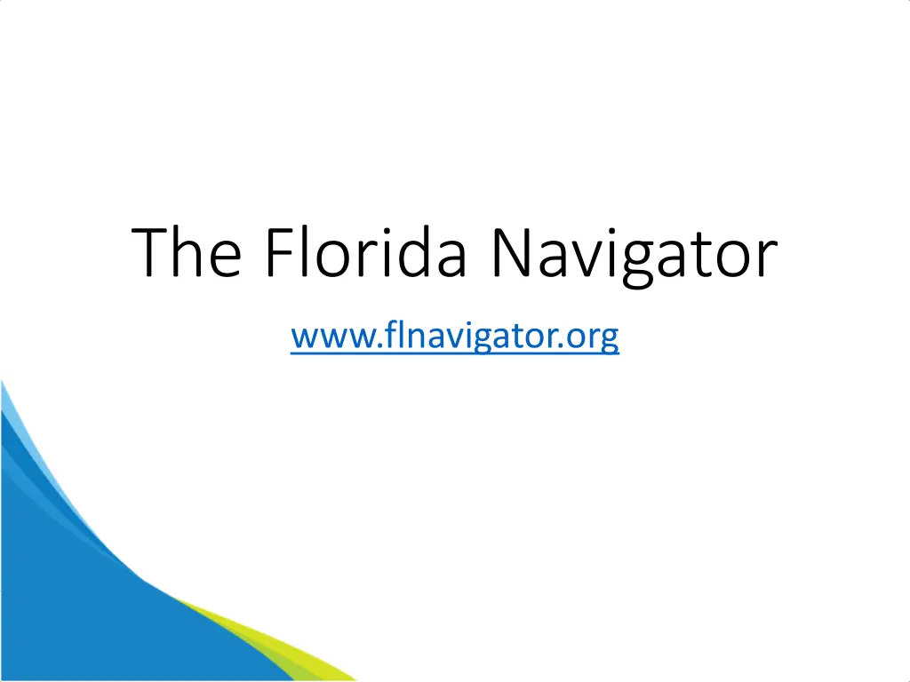 the florida navigator