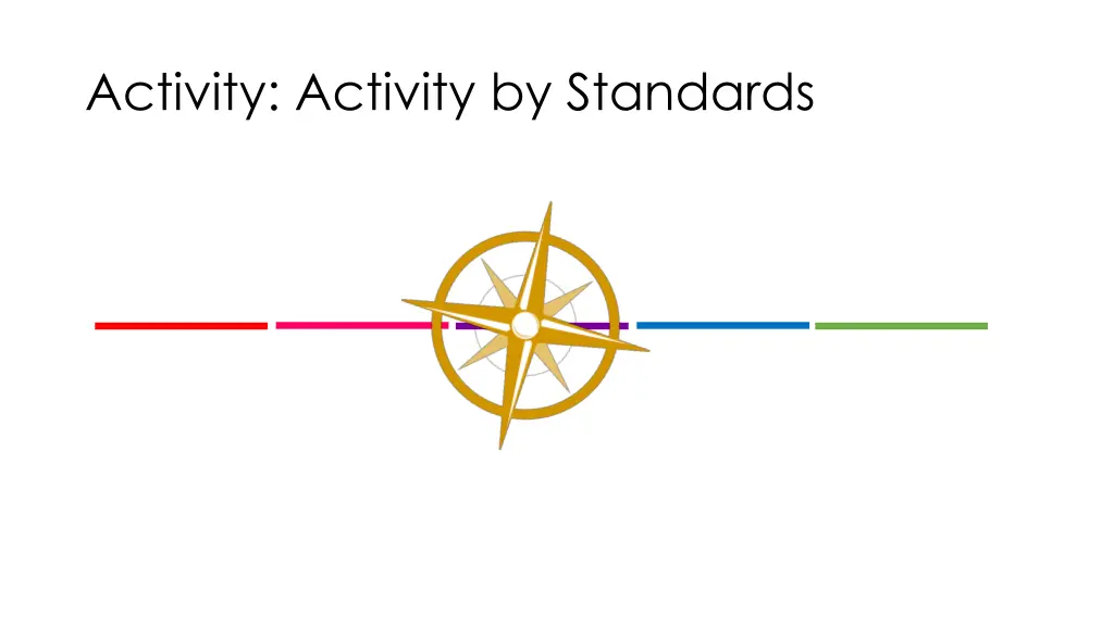 activity activity by standards