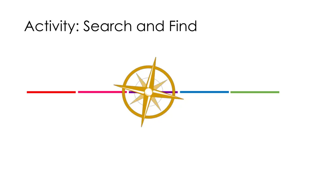 activity search and find
