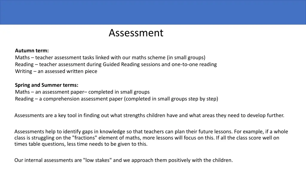 assessment