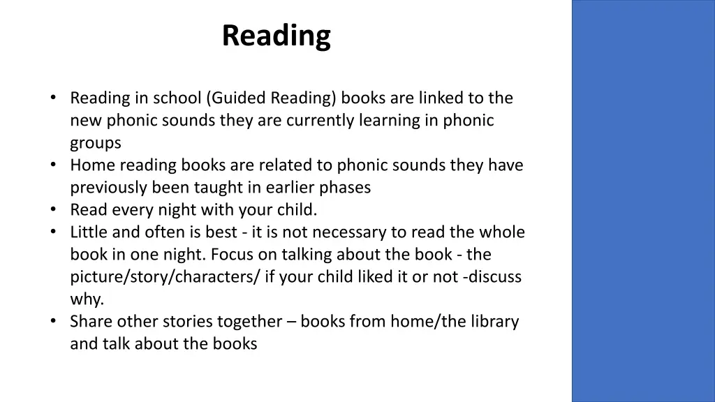 reading
