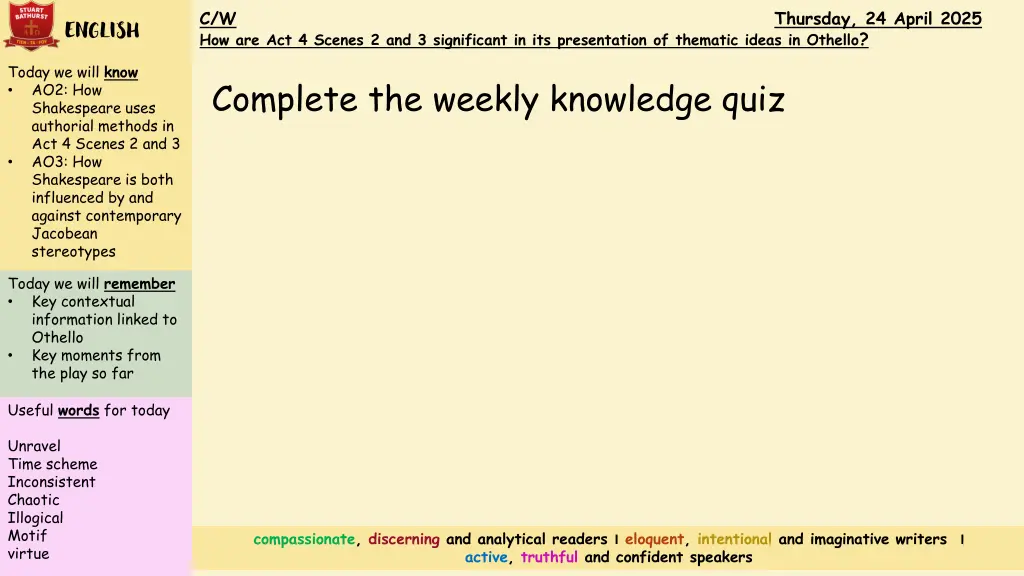 c w how are act 4 scenes 2 and 3 significant 3