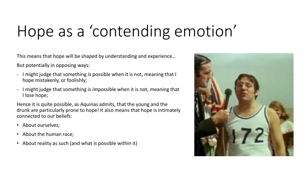 hope as a contending emotion 2