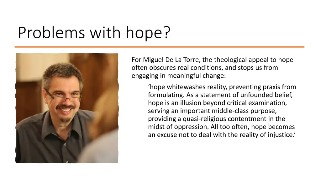 problems with hope 1
