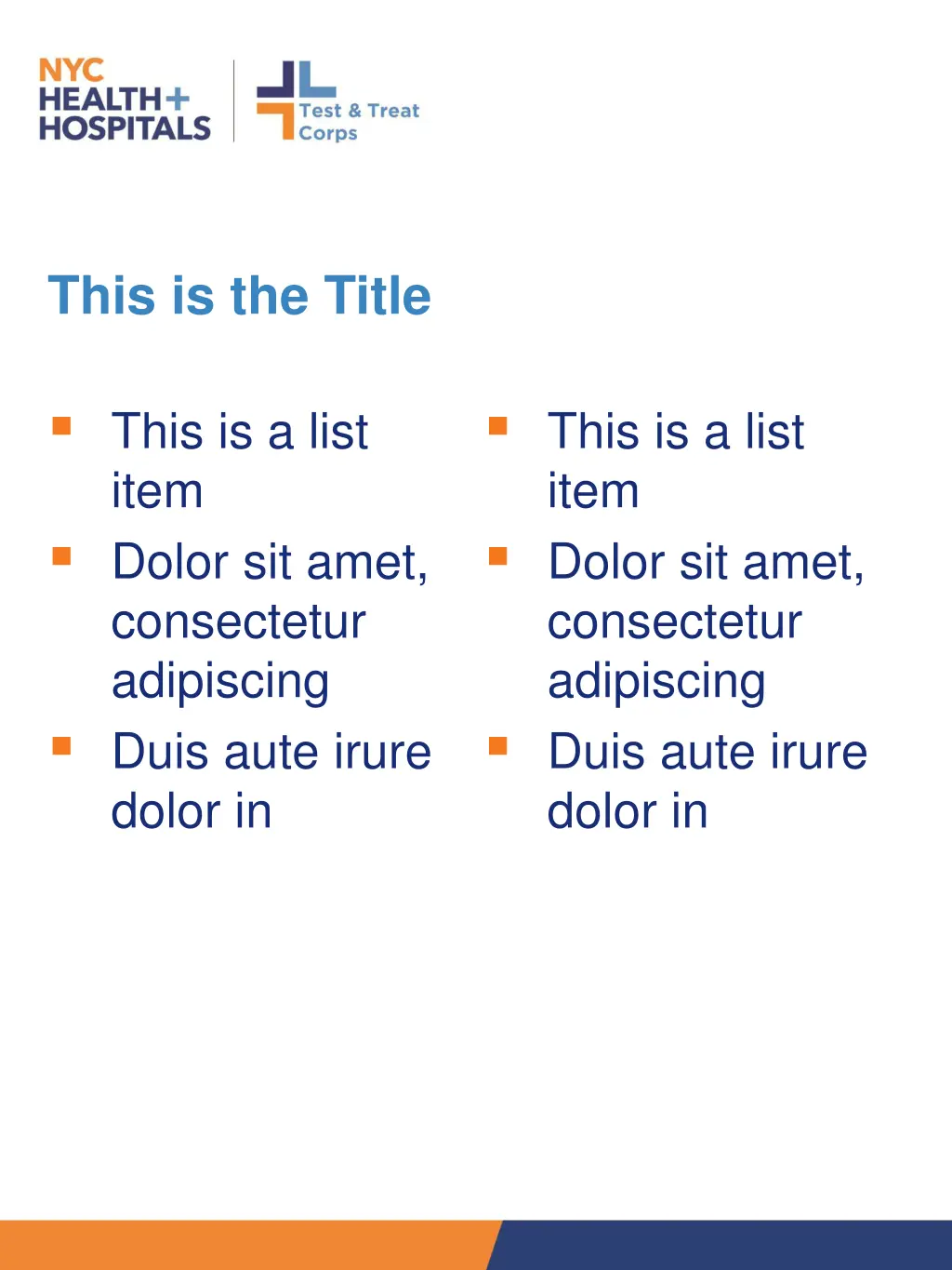 this is the title 2