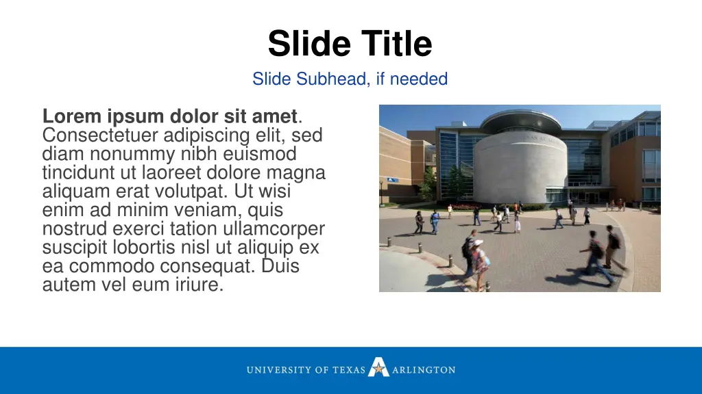 slide title slide subhead if needed 2