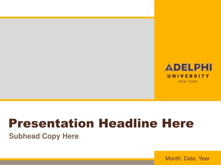 presentation headline here subhead copy here
