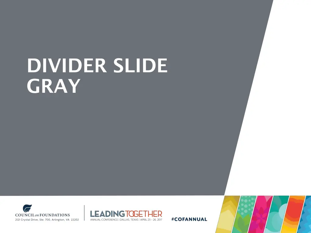 divider slide gray