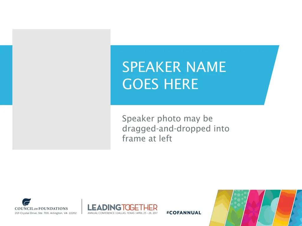 speaker name goes here 4