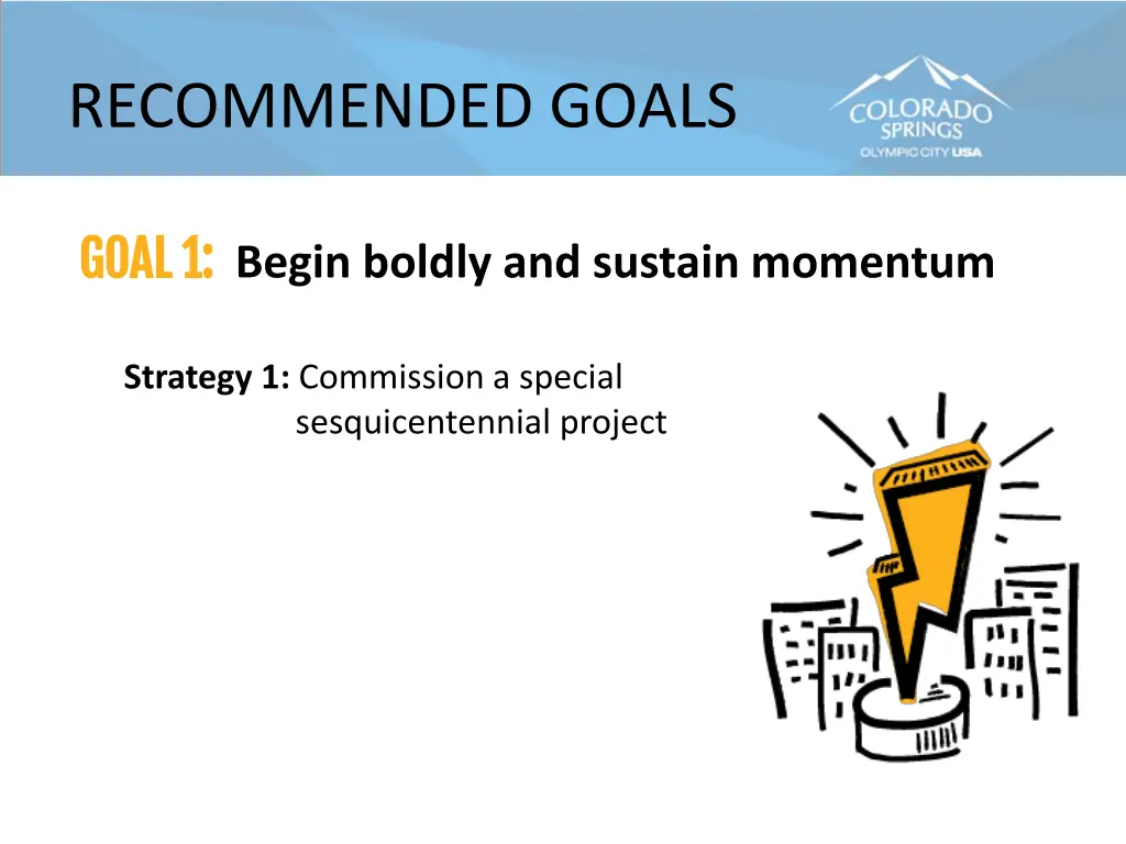 recommended goals