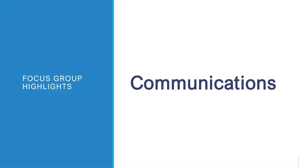 communications communications