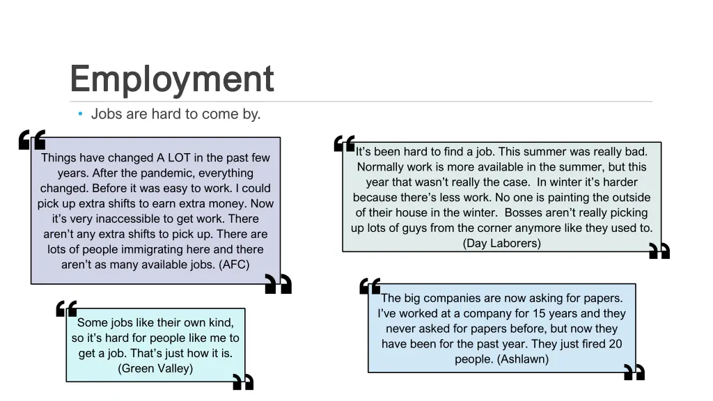 employment employment