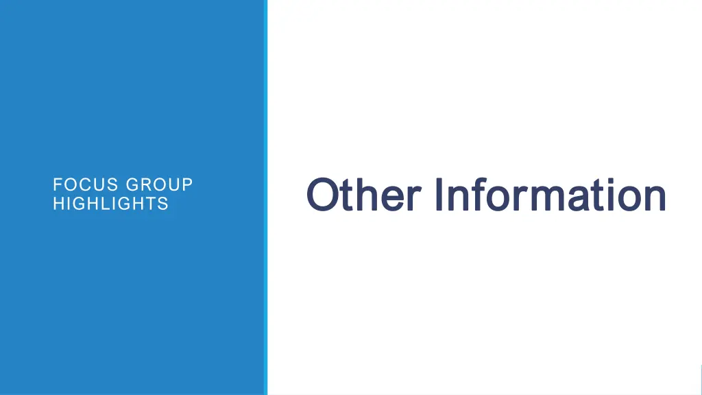 other information other information
