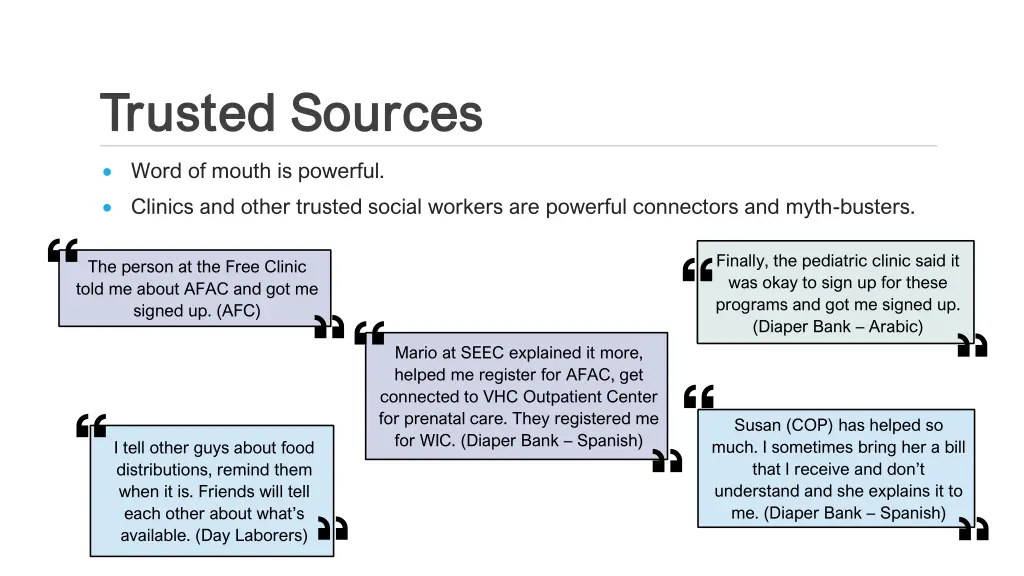 trusted sources trusted sources