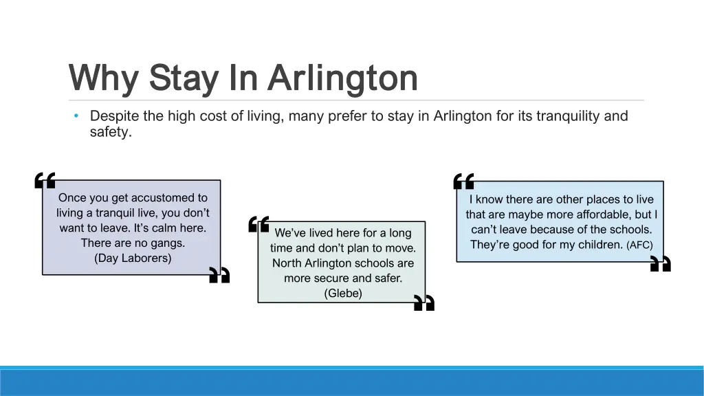 why stay in arlington why stay in arlington