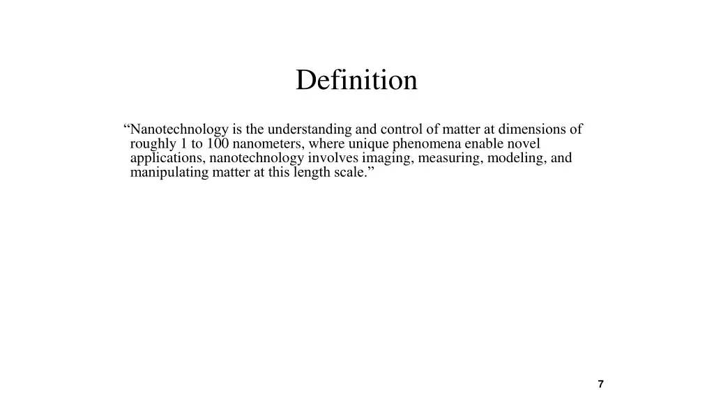 definition