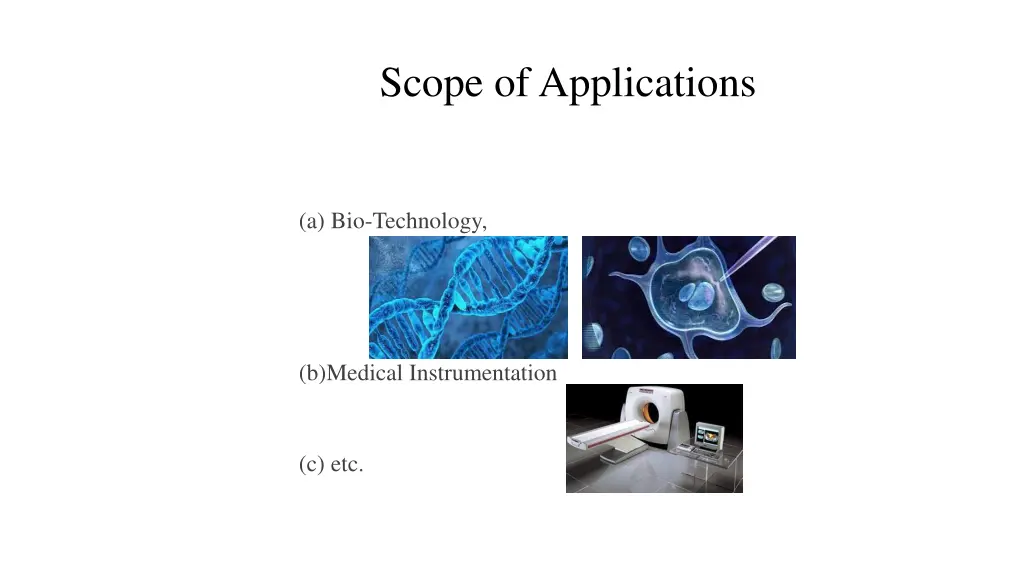 scope of applications 3