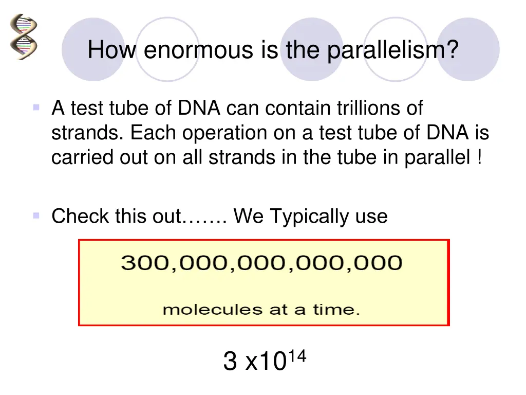 how enormous is the parallelism