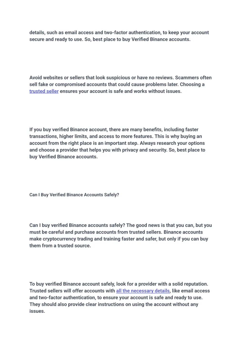 details such as email access and two factor