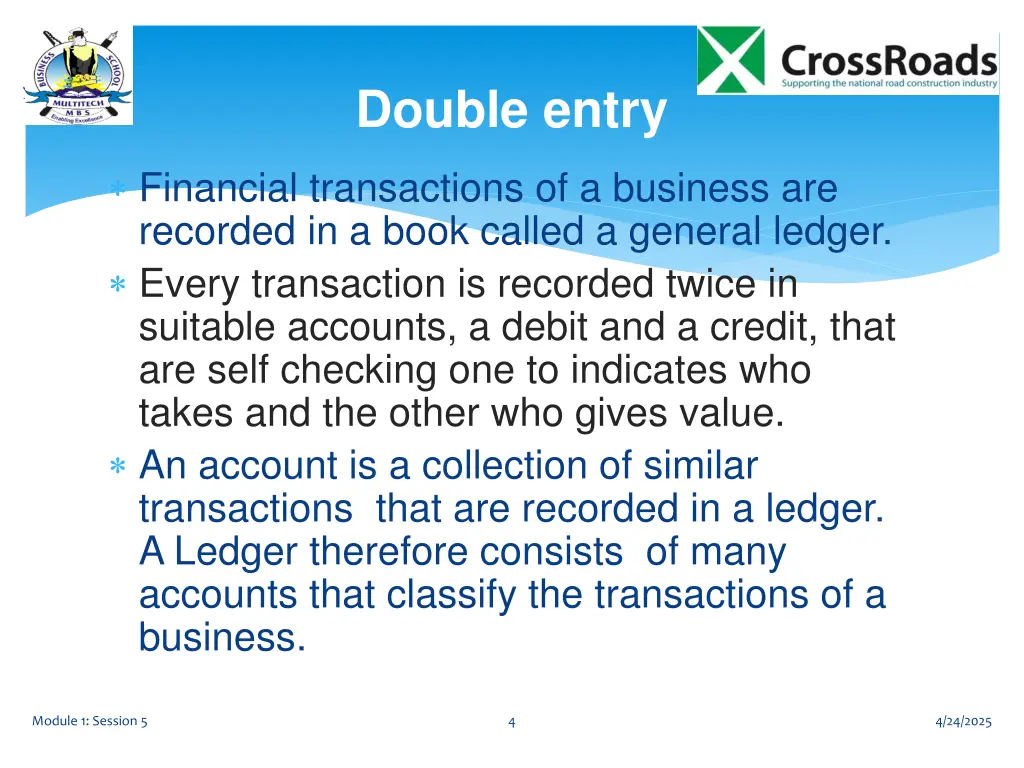 double entry