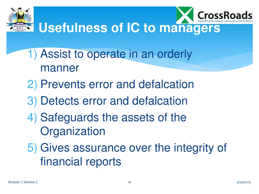 usefulness of ic to managers