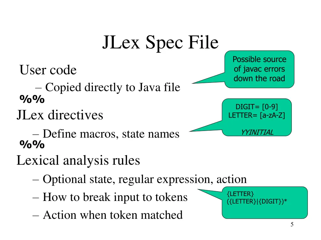jlex spec file