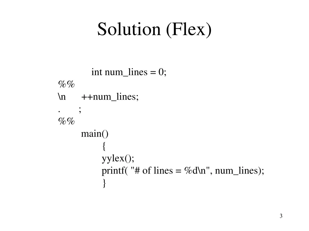 solution flex
