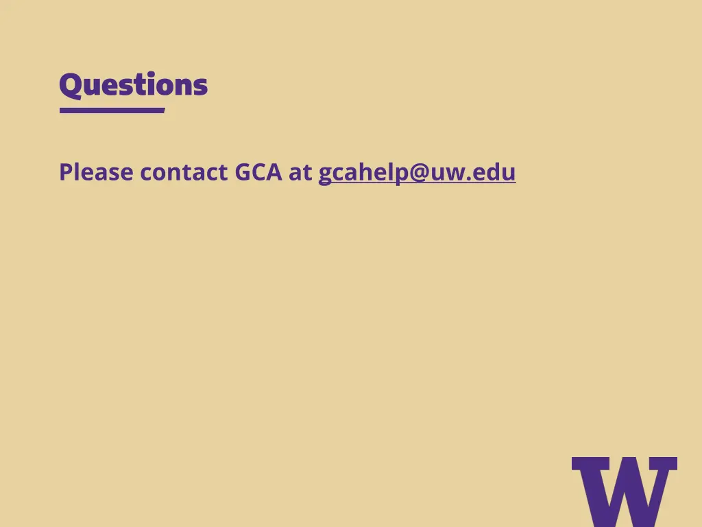 questions