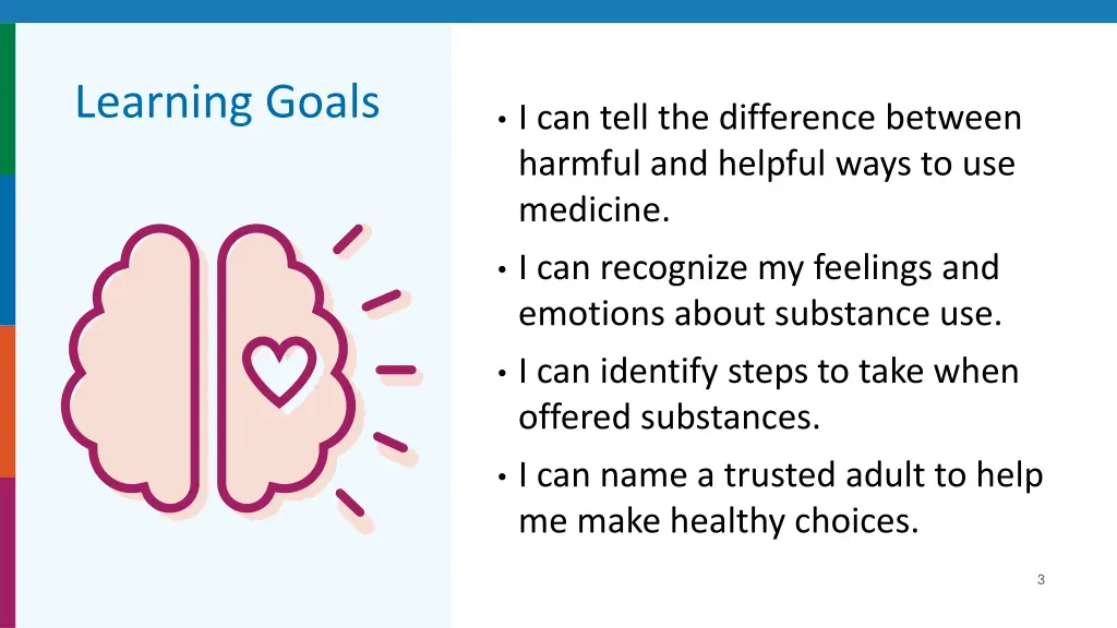 learning goals