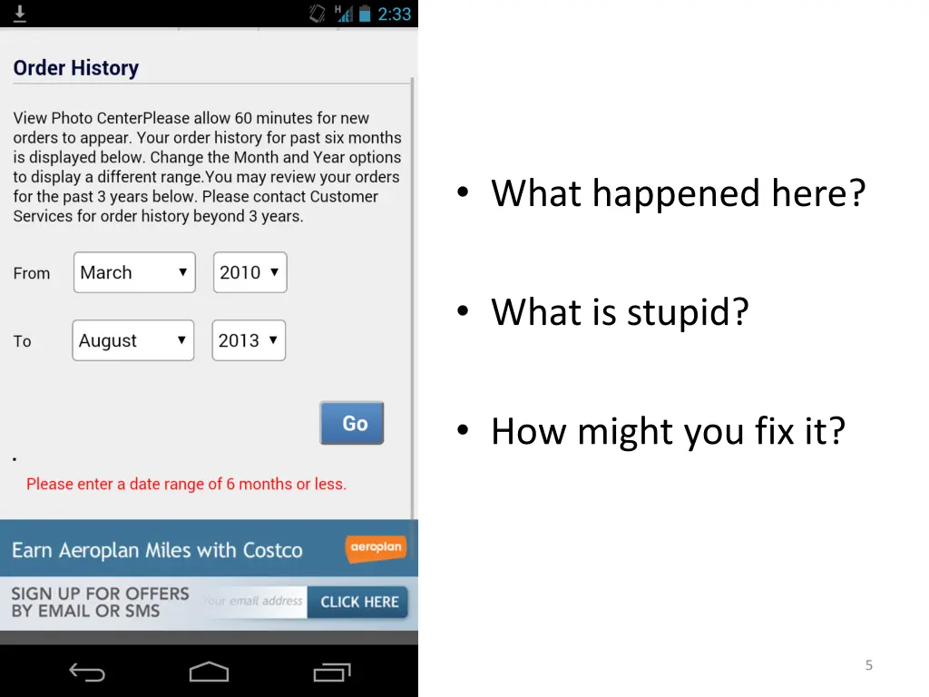 what happened here 1