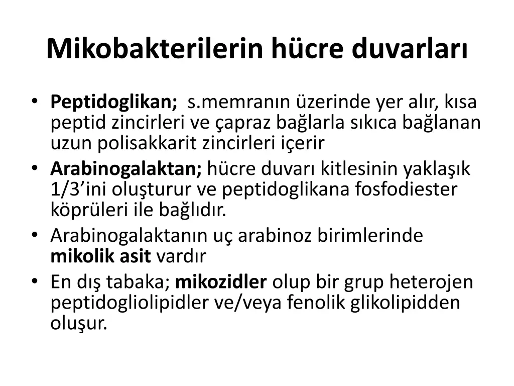 mikobakterilerin h cre duvarlar 1