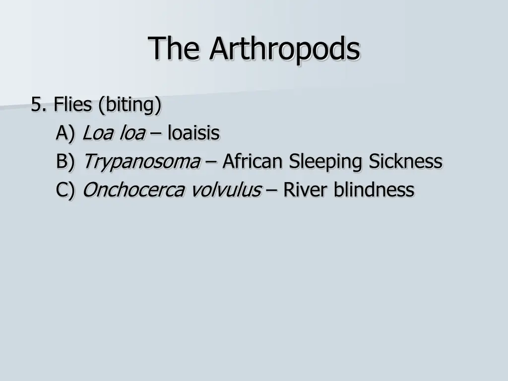 the arthropods 2