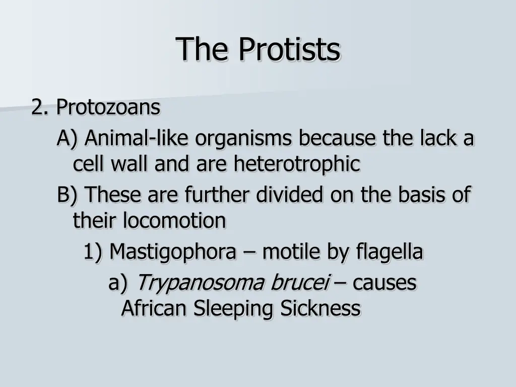 the protists 2