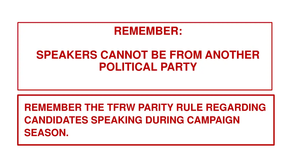 remember