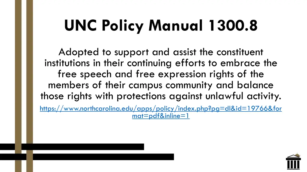 unc policy manual 1300 8