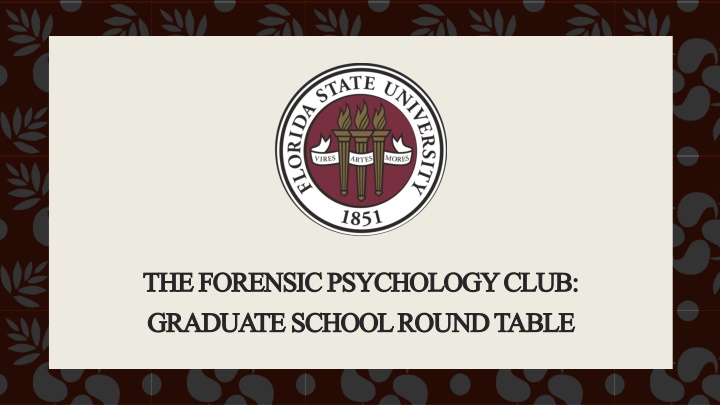 the forensic psychology club the forensic