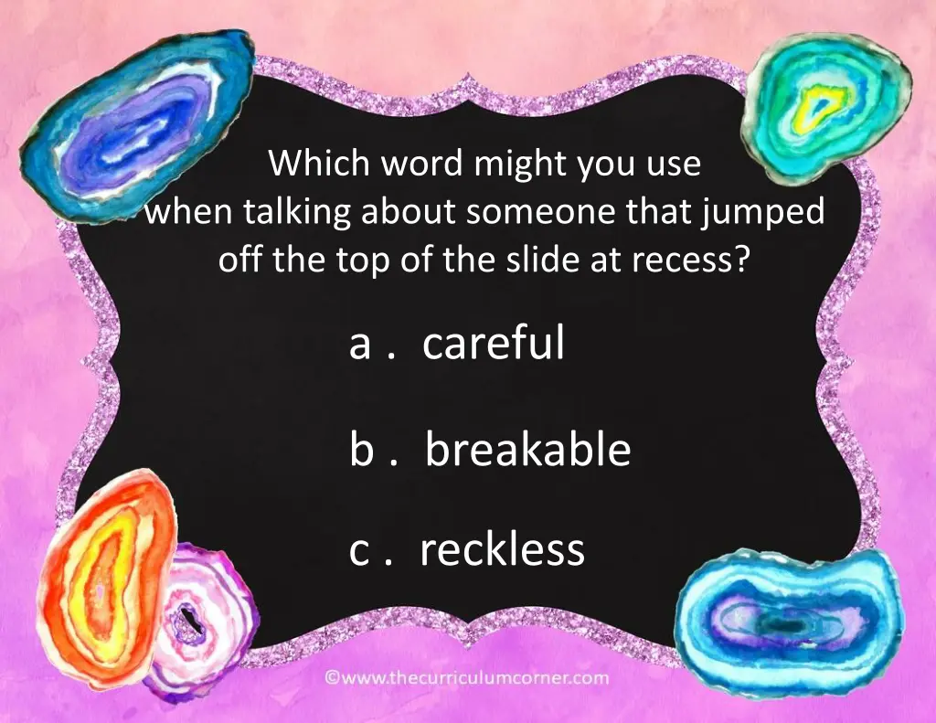 which word might you use when talking about