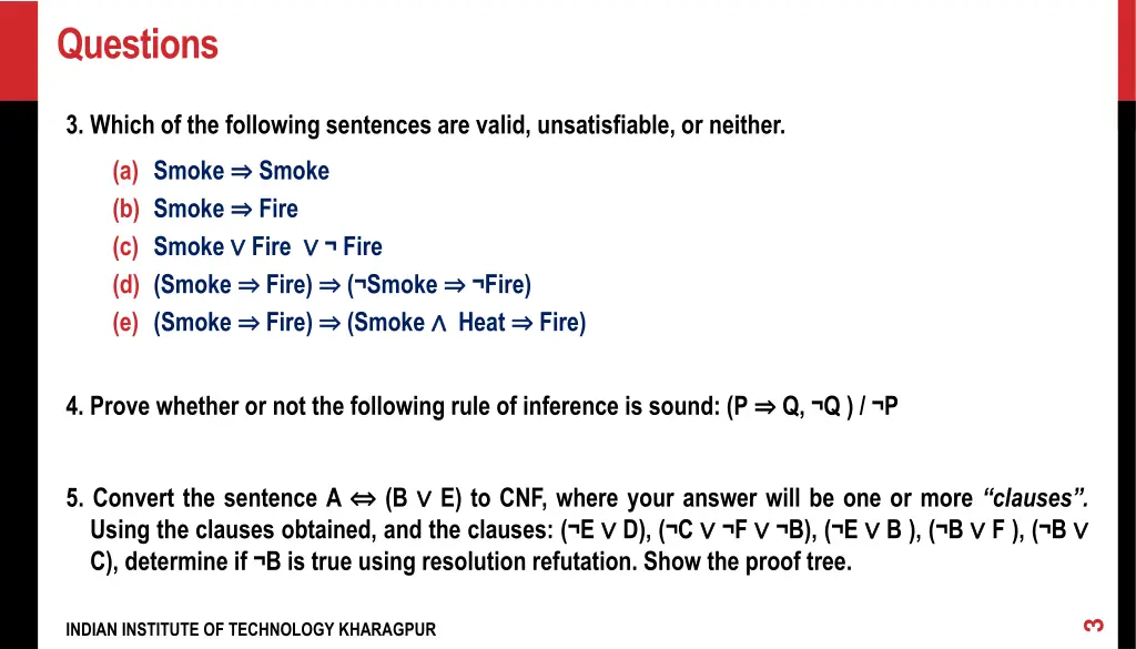 questions 1