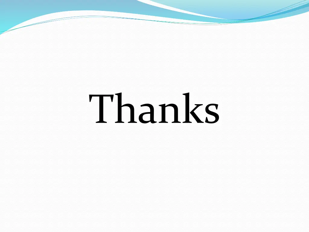 thanks