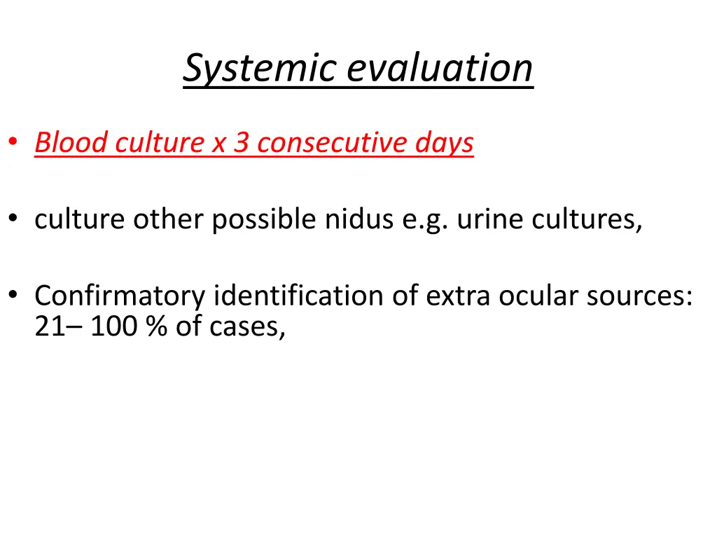 systemic evaluation