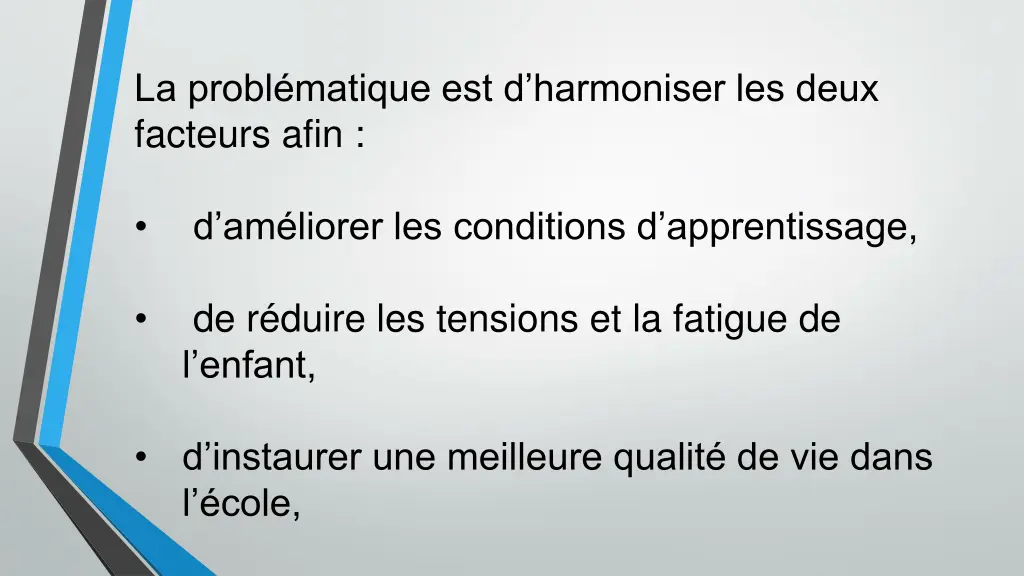 la probl matique est d harmoniser les deux