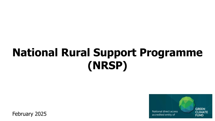 national rural support programme nrsp