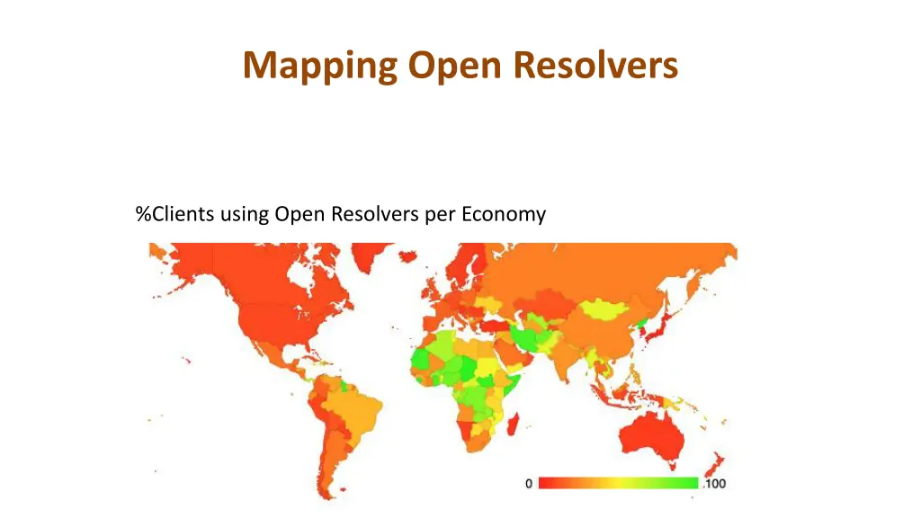 mapping open resolvers 2