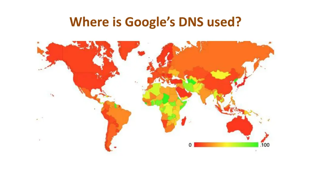 where is google s dns used