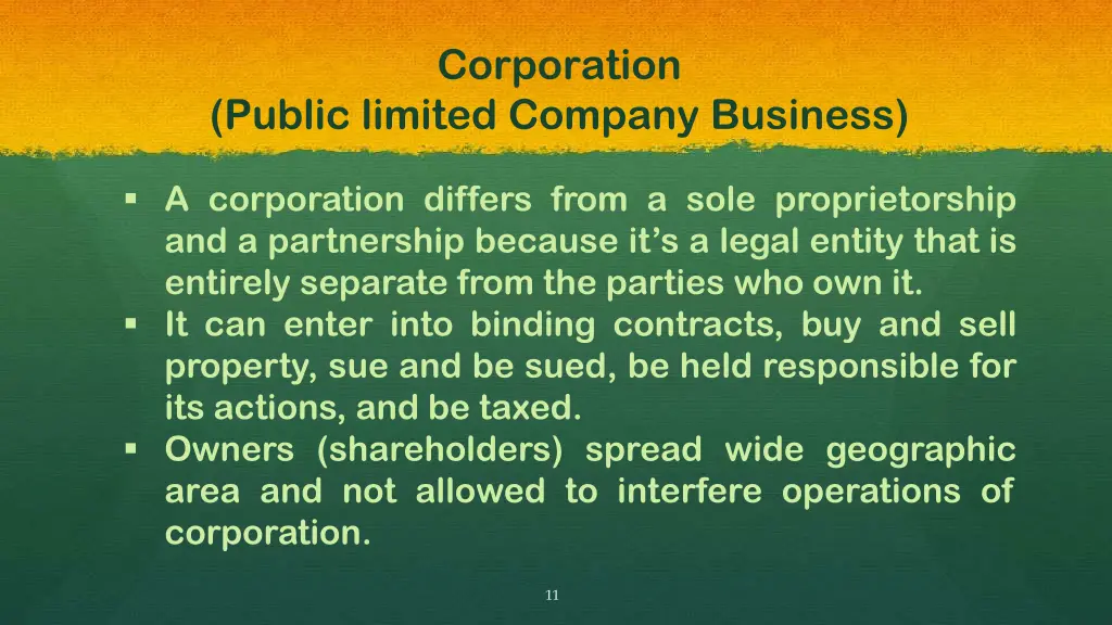 corporation