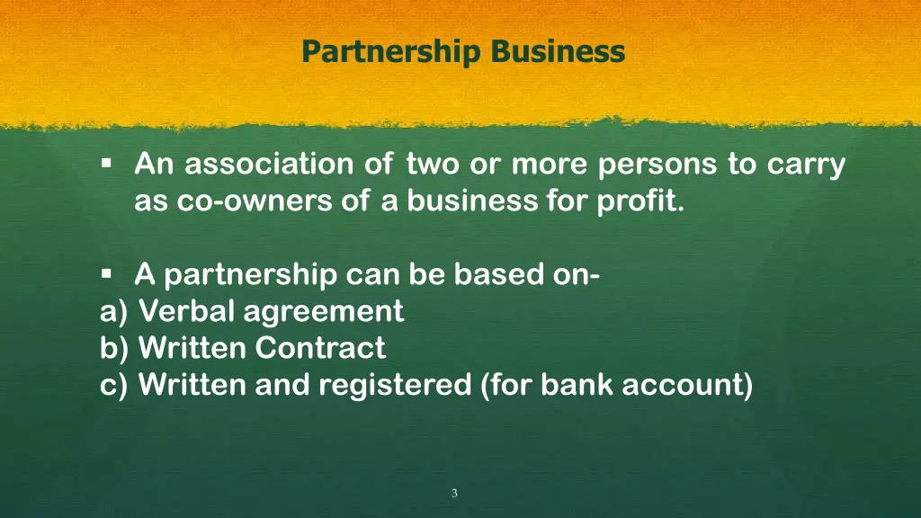 partnership business
