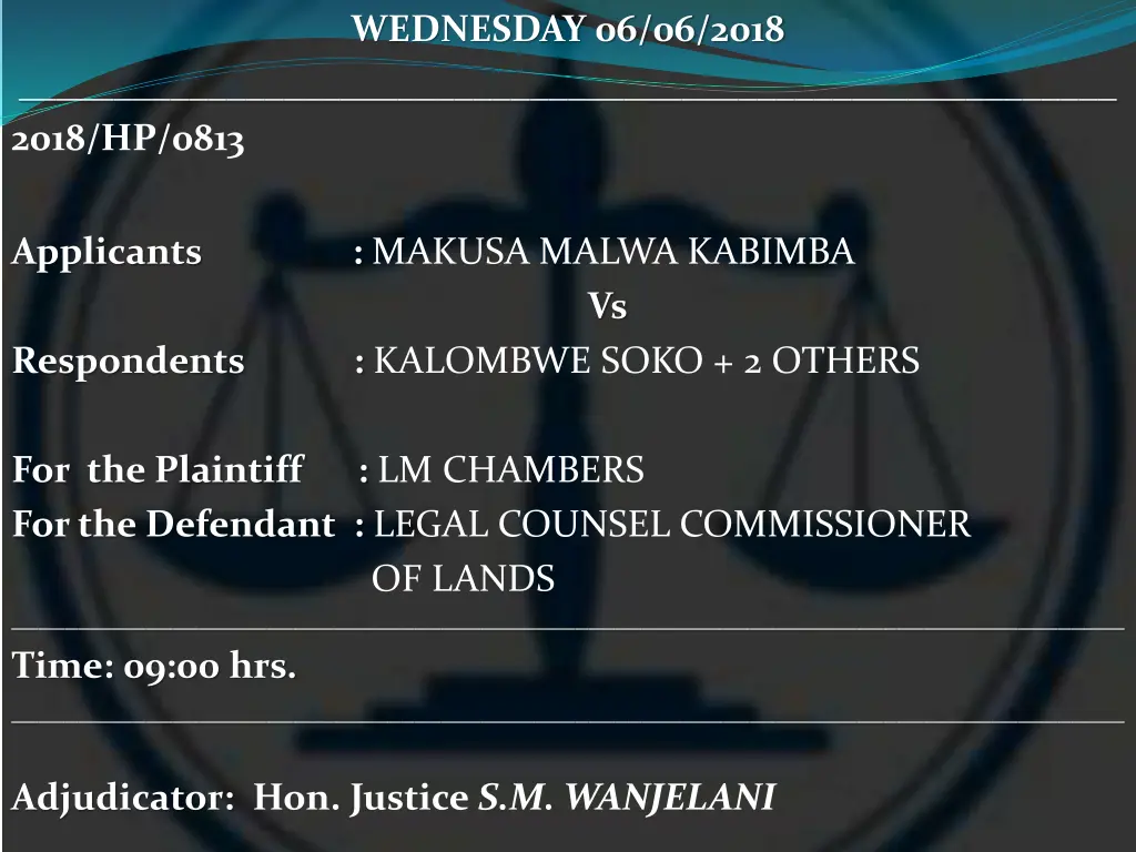 wednesday 06 06 2018 1